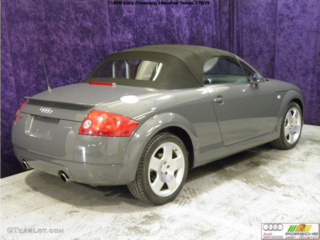 2002 TT 1.8T quattro Roadster - Nimbus Grey Pearl Effect / Ebony photo #19