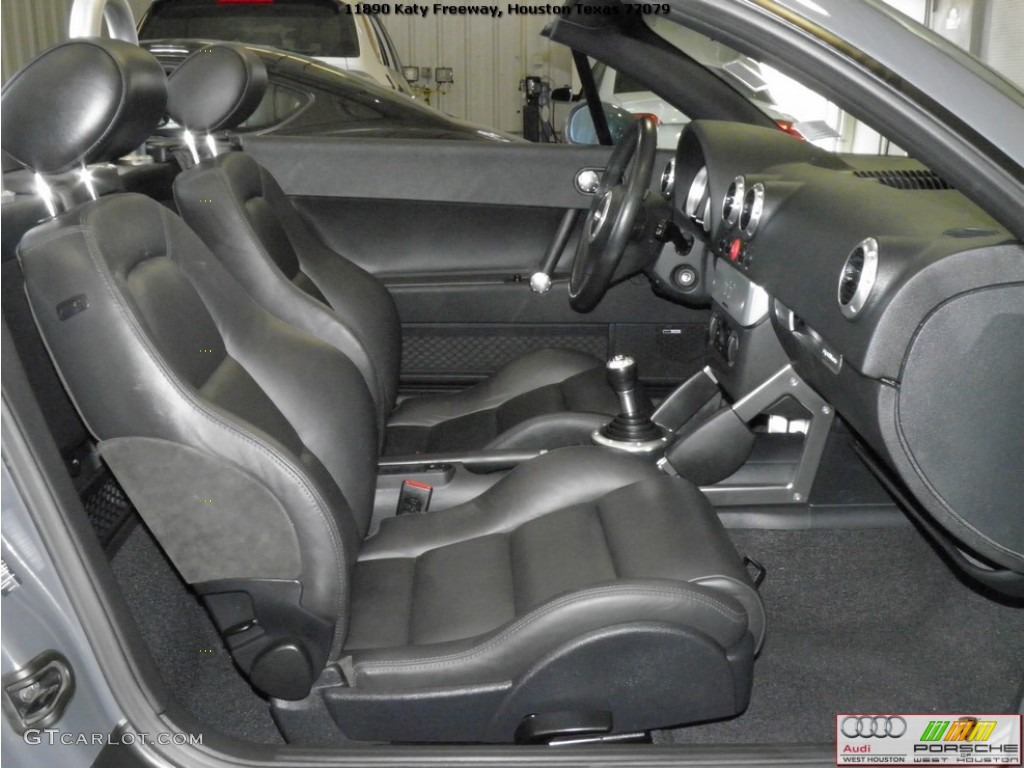 2002 TT 1.8T quattro Roadster - Nimbus Grey Pearl Effect / Ebony photo #23