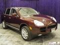 2004 Carmona Red Metallic Porsche Cayenne S  photo #3