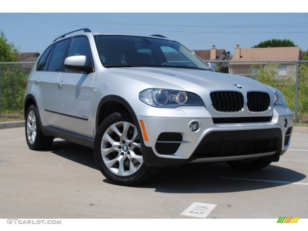 2011 X5 xDrive 35i - Titanium Silver Metallic / Cinnamon photo #1