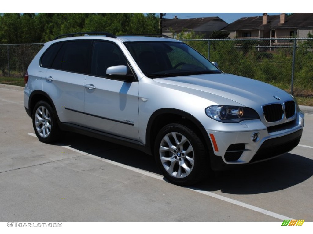 2011 X5 xDrive 35i - Titanium Silver Metallic / Cinnamon photo #3