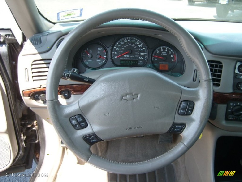 2003 Impala LS - Black / Medium Gray photo #13