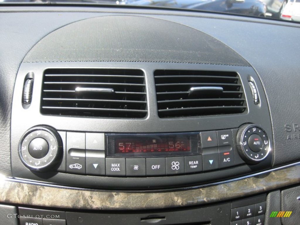 2009 E 550 Sedan - Flint Grey Metallic / Black photo #13