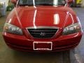 2005 Electric Red Metallic Hyundai Elantra GLS Sedan  photo #14