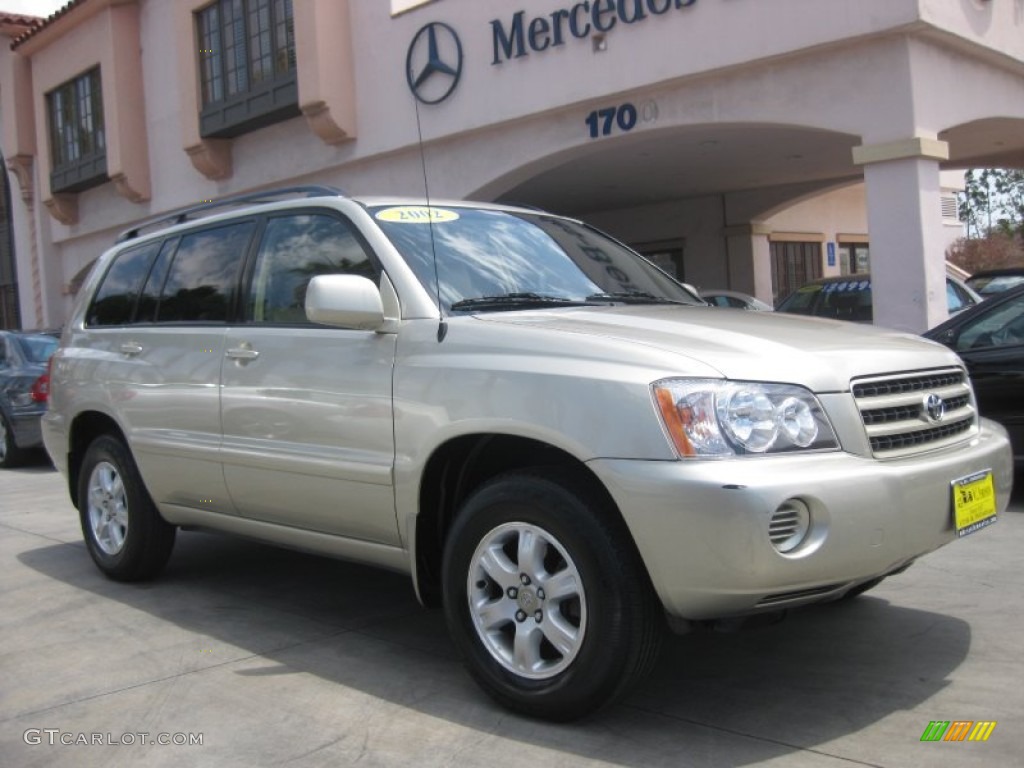 Vintage Gold Metallic Toyota Highlander