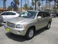 2001 Vintage Gold Metallic Toyota Highlander V6 4WD  photo #7