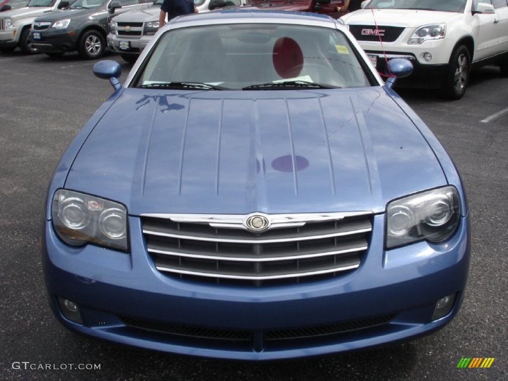 2006 Crossfire Limited Coupe - Aero Blue Pearl / Dark Slate Gray/Medium Slate Gray photo #2