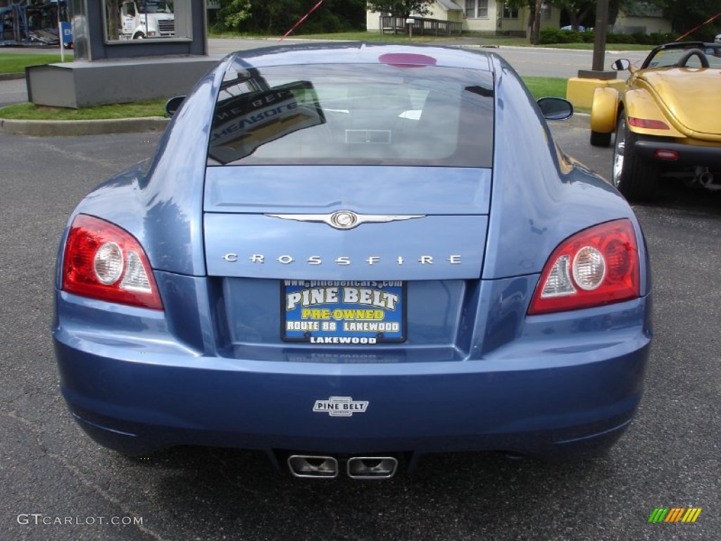 2006 Crossfire Limited Coupe - Aero Blue Pearl / Dark Slate Gray/Medium Slate Gray photo #6