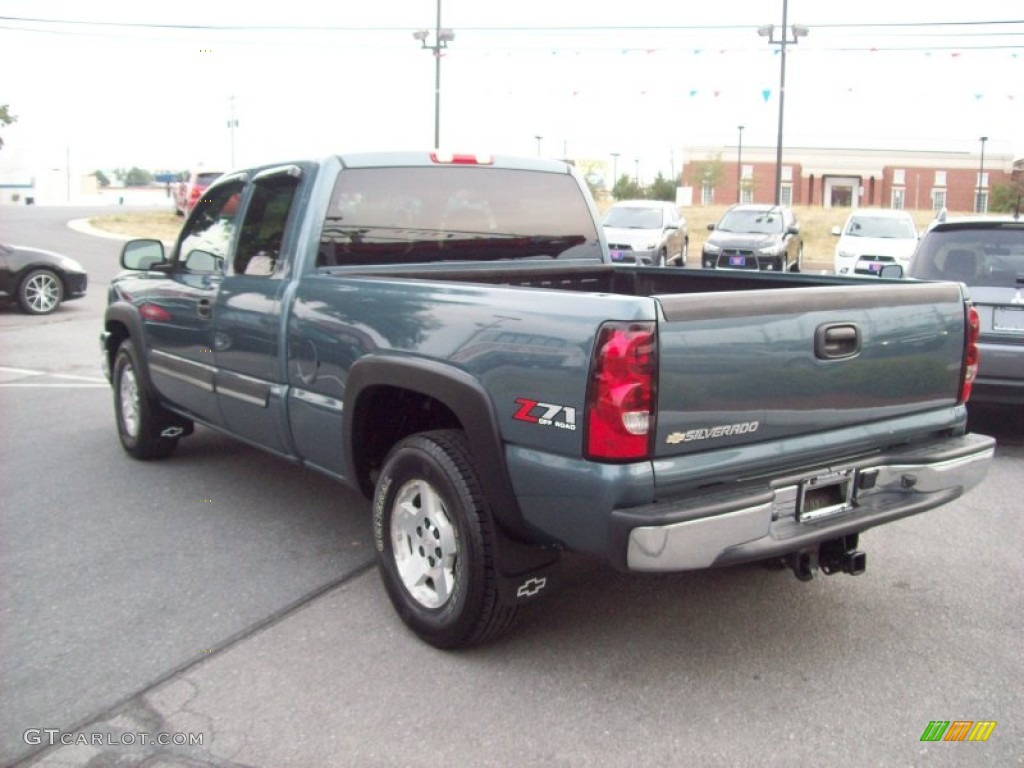 2006 Silverado 1500 Z71 Extended Cab 4x4 - Blue Granite Metallic / Medium Gray photo #3