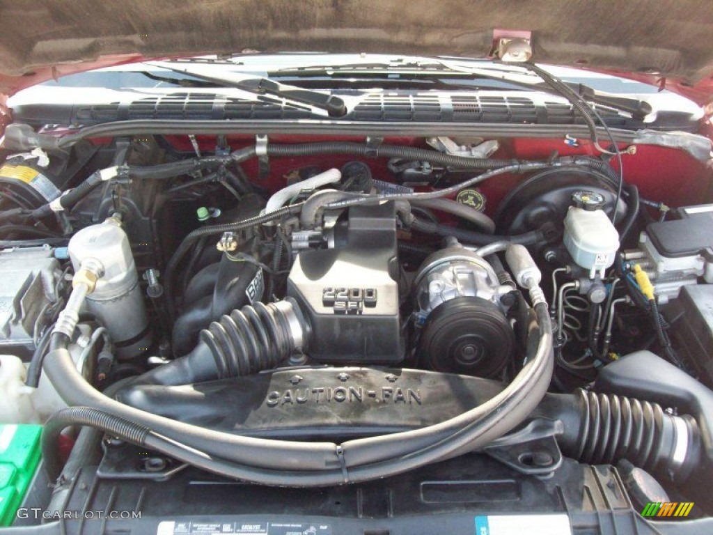 1998 S10 LS Extended Cab - Medium Red Metallic / Graphite photo #15