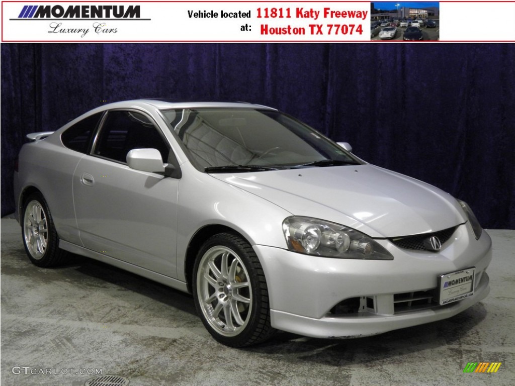 2005 RSX Sports Coupe - Satin Silver Metallic / Ebony photo #1