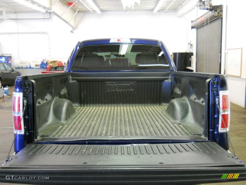 2010 F150 XLT SuperCab - Dark Blue Pearl Metallic / Medium Stone photo #6