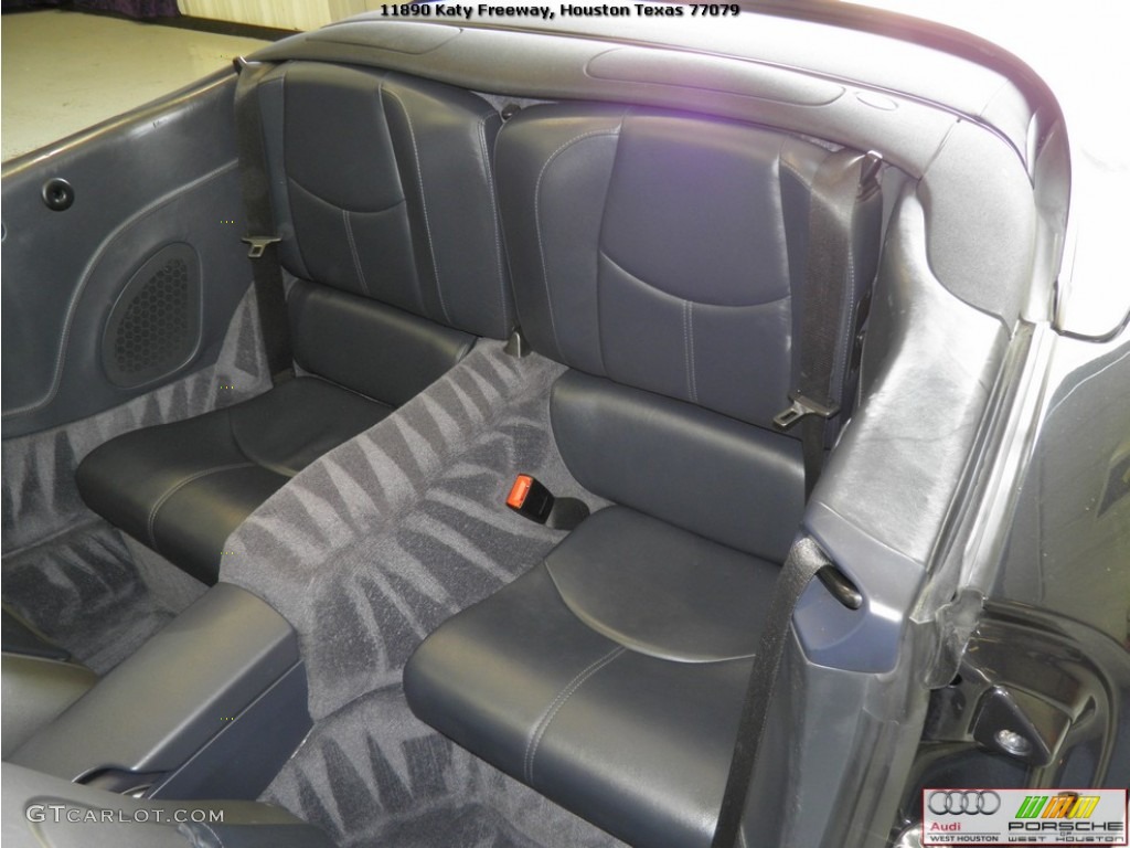 2005 911 Carrera S Cabriolet - Atlas Grey Metallic / Sea Blue photo #12
