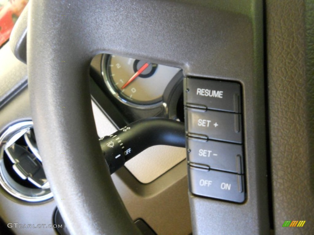2010 F150 XLT SuperCab - Dark Blue Pearl Metallic / Medium Stone photo #9