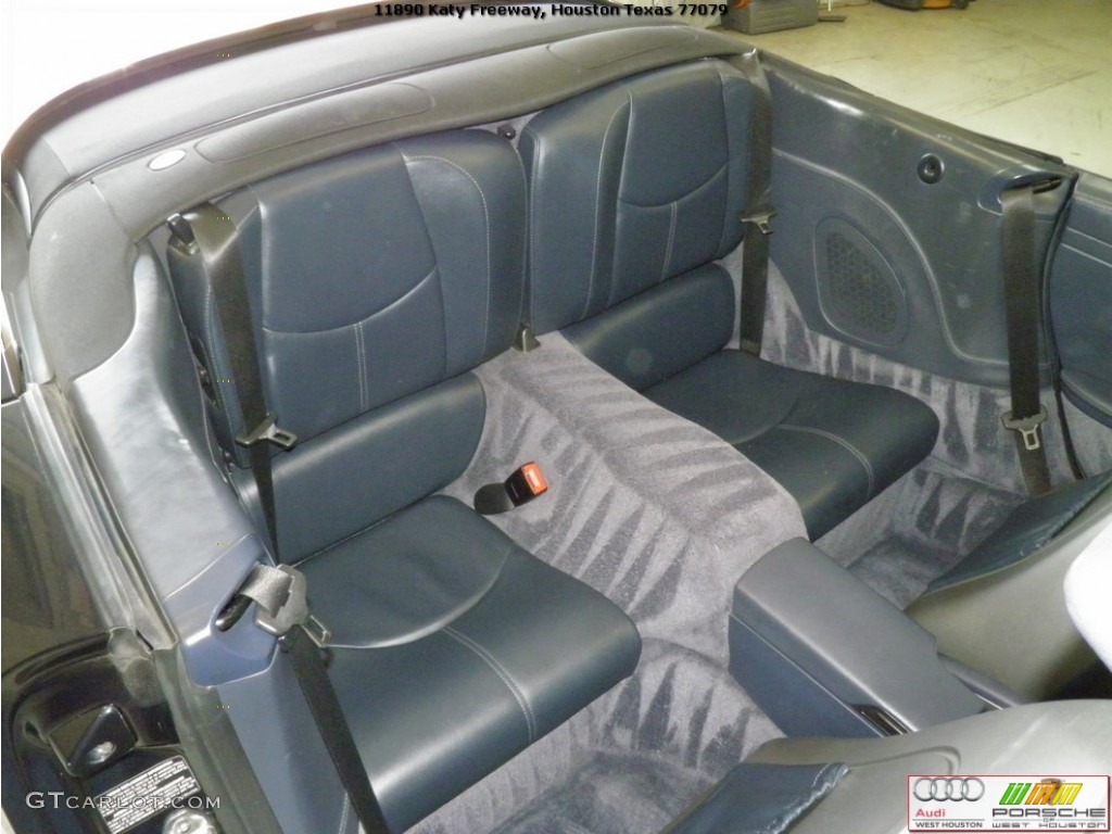 2005 911 Carrera S Cabriolet - Atlas Grey Metallic / Sea Blue photo #26