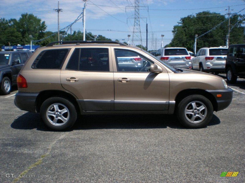 Sandstone 2004 Hyundai Santa Fe Standard Santa Fe Model Exterior Photo #52481702