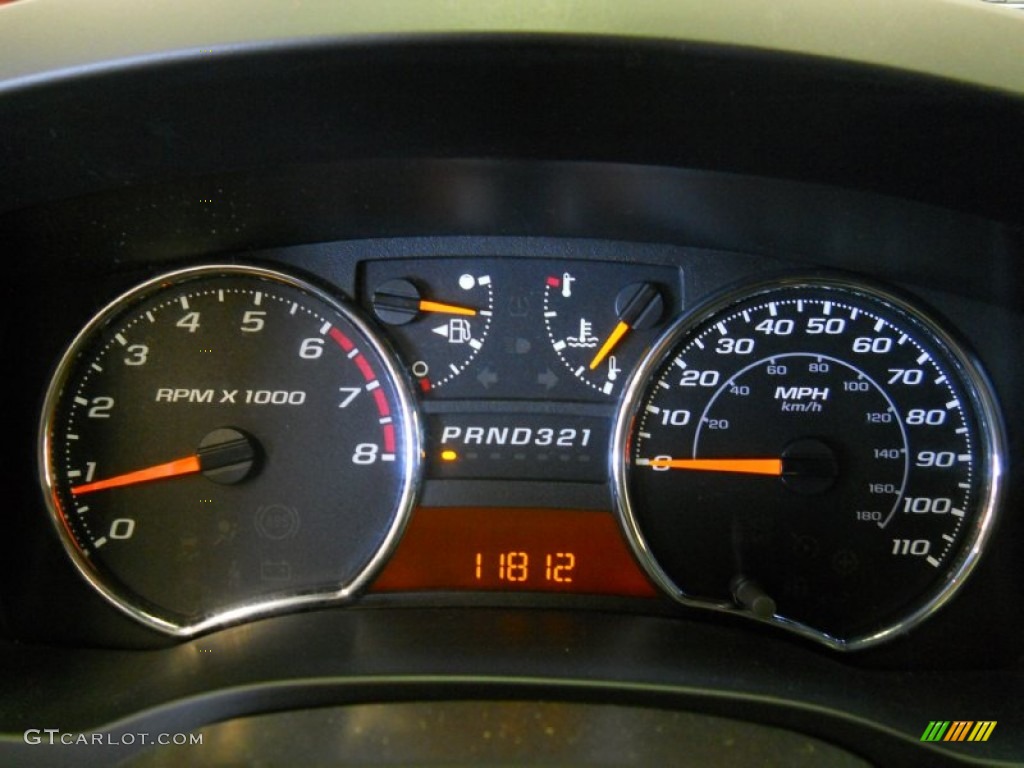 2011 Chevrolet Colorado LT Crew Cab 4x4 Gauges Photo #52482044