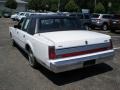 Oxford White 1989 Lincoln Town Car Standard Town Car Model Exterior