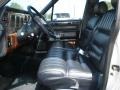 Dark Blue 1989 Lincoln Town Car Standard Town Car Model Interior Color