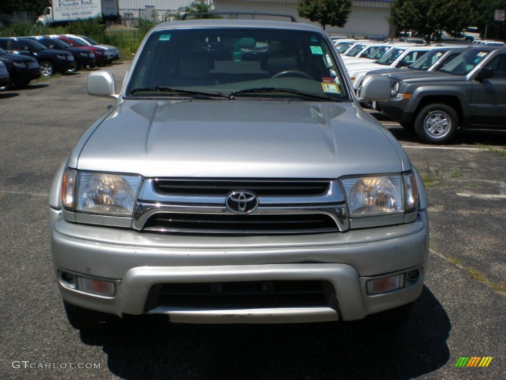 2002 4Runner Limited 4x4 - Millennium Silver Metallic / Gray photo #2