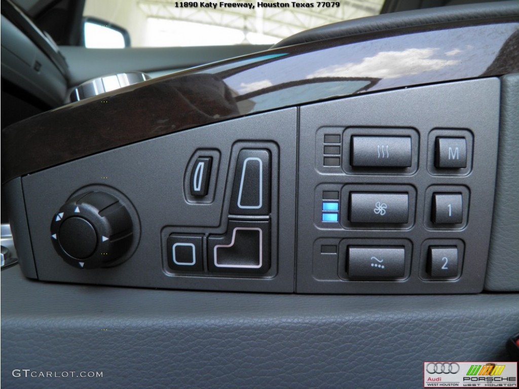 2006 7 Series 750Li Sedan - Monaco Blue Metallic / Basalt Grey/Flannel Grey photo #10