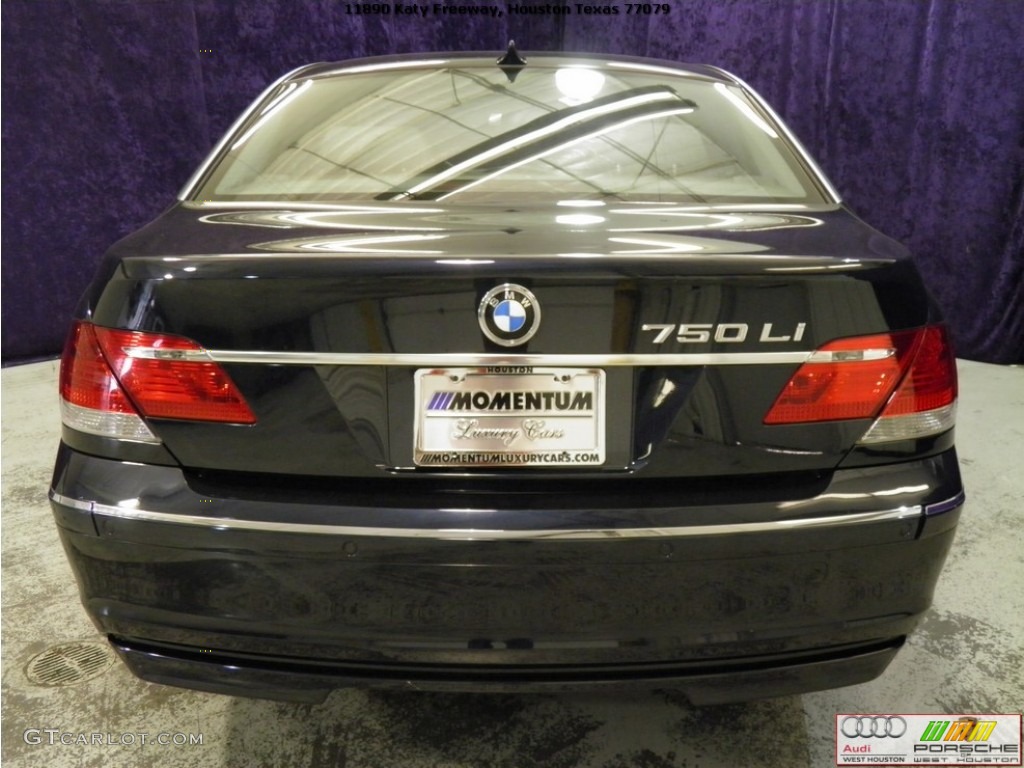 2006 7 Series 750Li Sedan - Monaco Blue Metallic / Basalt Grey/Flannel Grey photo #22