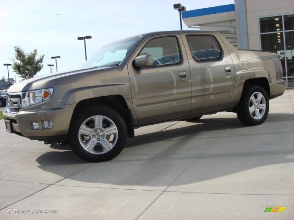 Mocha Metallic 2011 Honda Ridgeline RTL Exterior Photo #52483706
