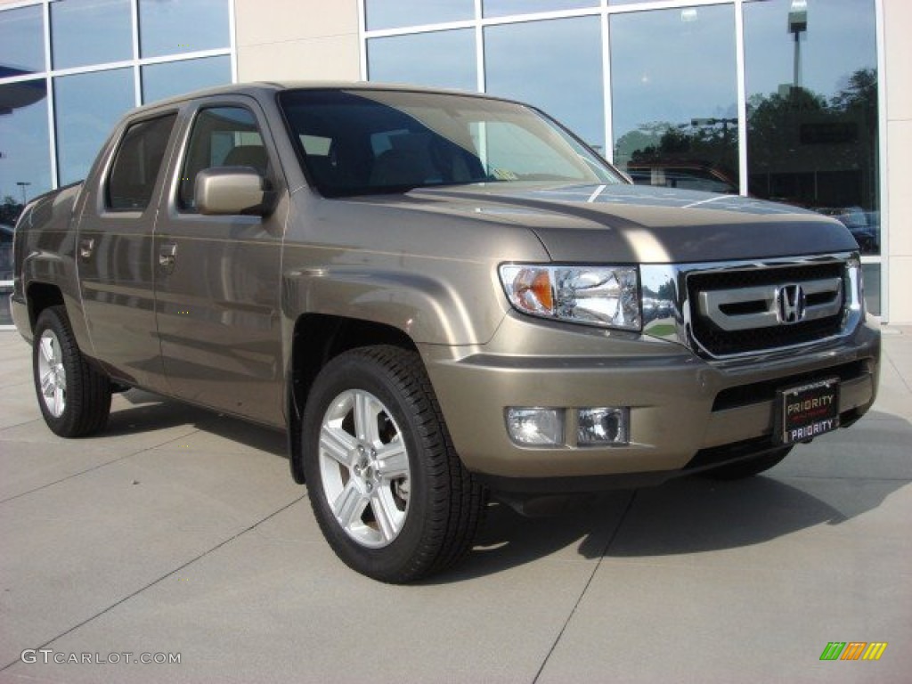 Mocha Metallic 2011 Honda Ridgeline RTL Exterior Photo #52483772