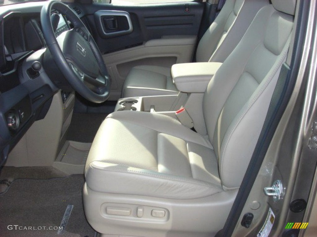 Beige Interior 2011 Honda Ridgeline RTL Photo #52483799