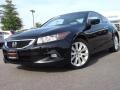 2008 Nighthawk Black Pearl Honda Accord EX-L V6 Coupe  photo #1