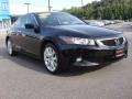 2008 Nighthawk Black Pearl Honda Accord EX-L V6 Coupe  photo #7