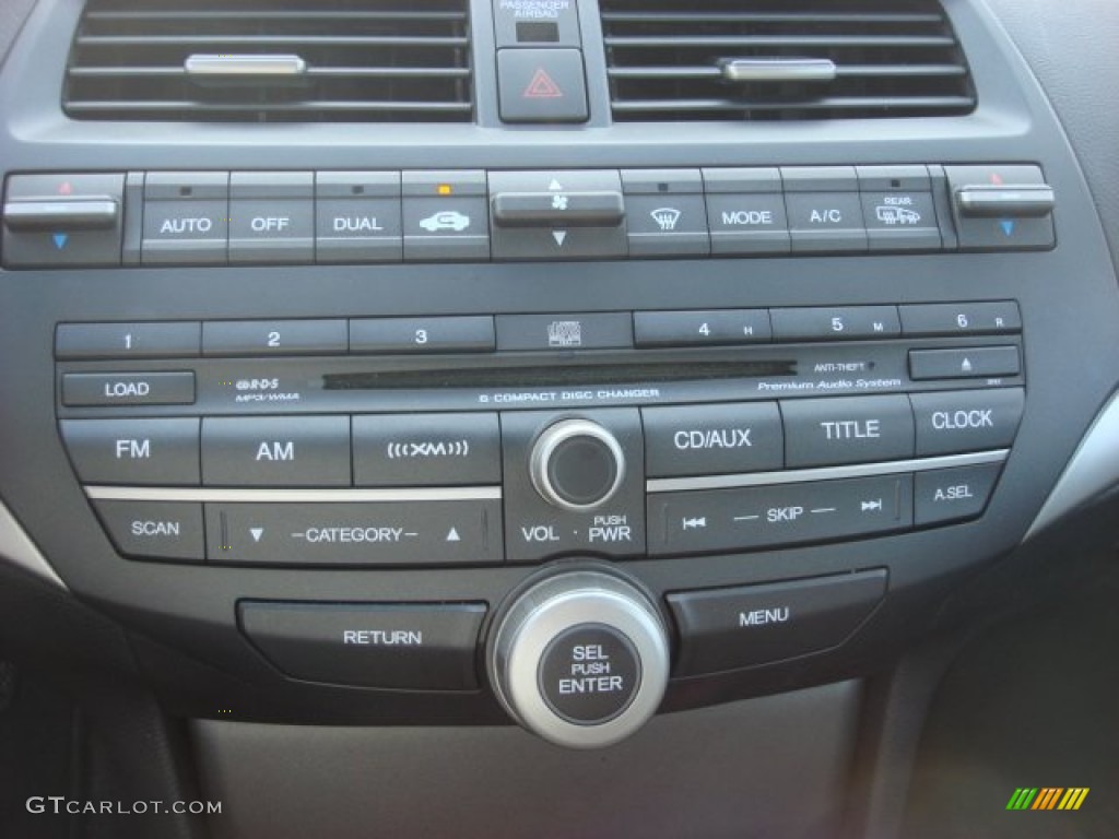 2008 Honda Accord EX-L V6 Coupe Controls Photo #52485170