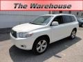 2008 Blizzard White Pearl Toyota Highlander Sport  photo #1