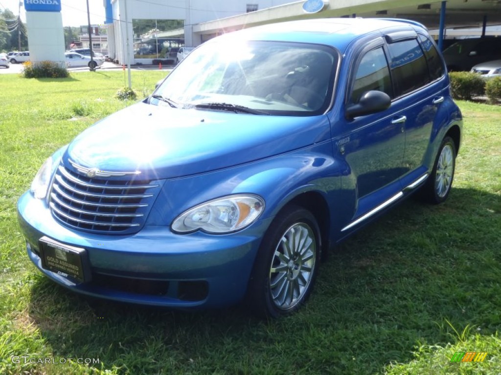 2007 PT Cruiser Touring - Ocean Blue Pearl / Pastel Slate Gray photo #21