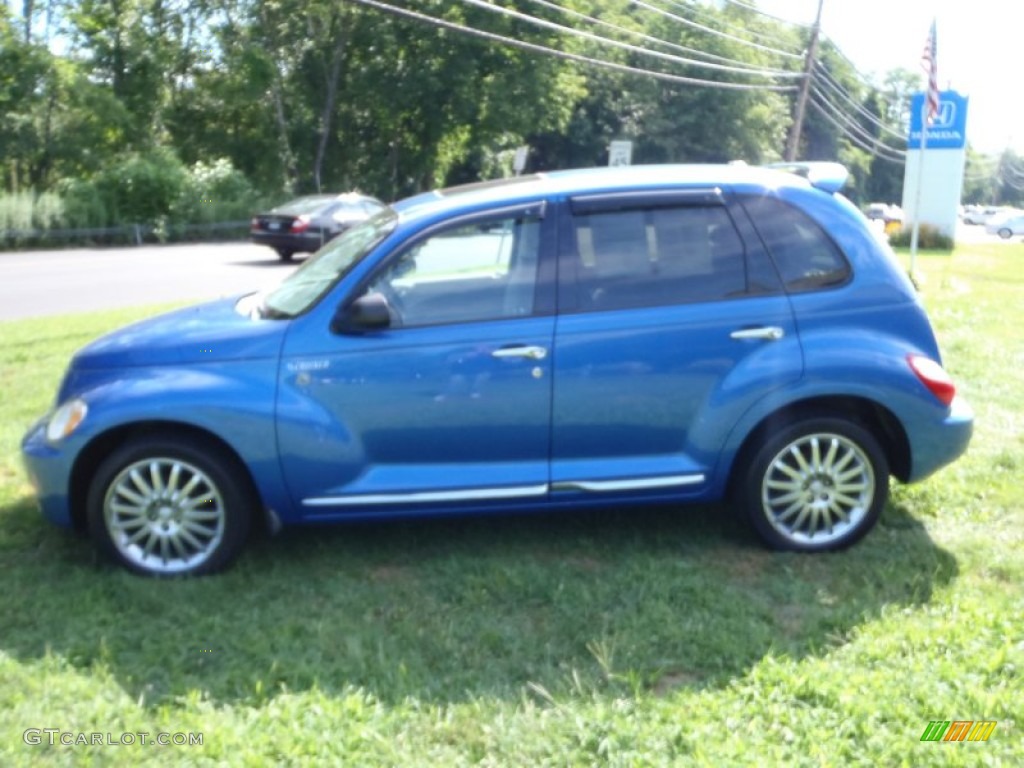 2007 PT Cruiser Touring - Ocean Blue Pearl / Pastel Slate Gray photo #22