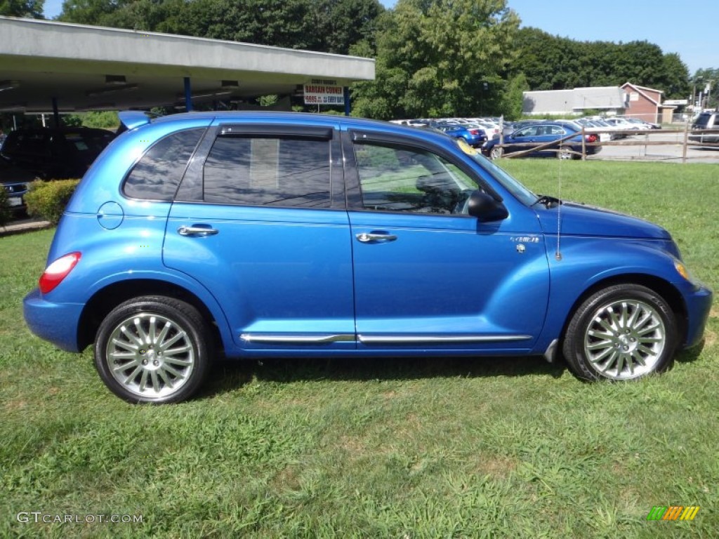 2007 PT Cruiser Touring - Ocean Blue Pearl / Pastel Slate Gray photo #24