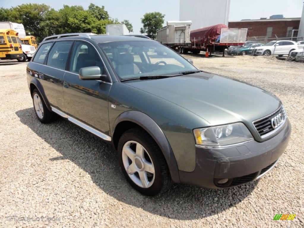 Highland Green Metallic 2004 Audi Allroad 2.7T quattro Avant Exterior Photo #52488038