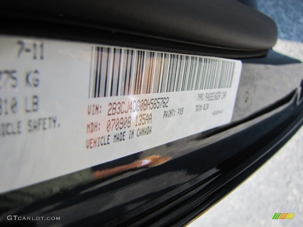 2011 Challenger SE - Black / Dark Slate Gray photo #11