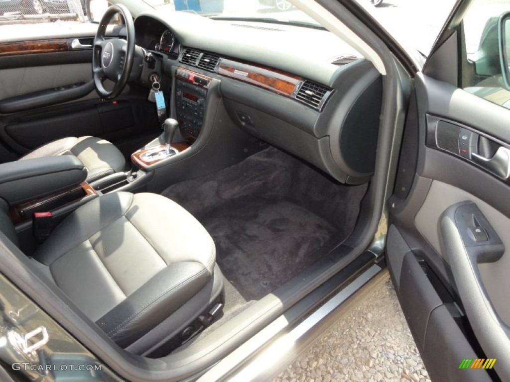 2004 Allroad 2.7T quattro Avant - Highland Green Metallic / Platinum/Saber Black photo #18