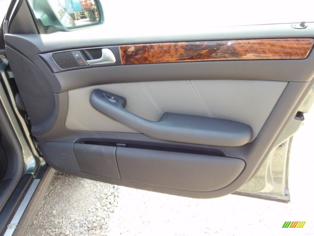 2004 Allroad 2.7T quattro Avant - Highland Green Metallic / Platinum/Saber Black photo #24