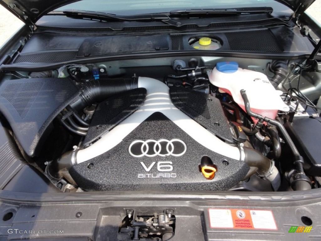 2004 Audi Allroad 2.7T quattro Avant 2.7 Liter Twin-Turbocharged DOHC 30-Valve V6 Engine Photo #52488395