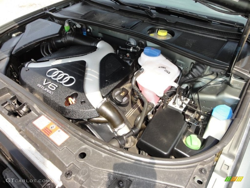 2004 Audi Allroad 2.7T quattro Avant 2.7 Liter Twin-Turbocharged DOHC 30-Valve V6 Engine Photo #52488412