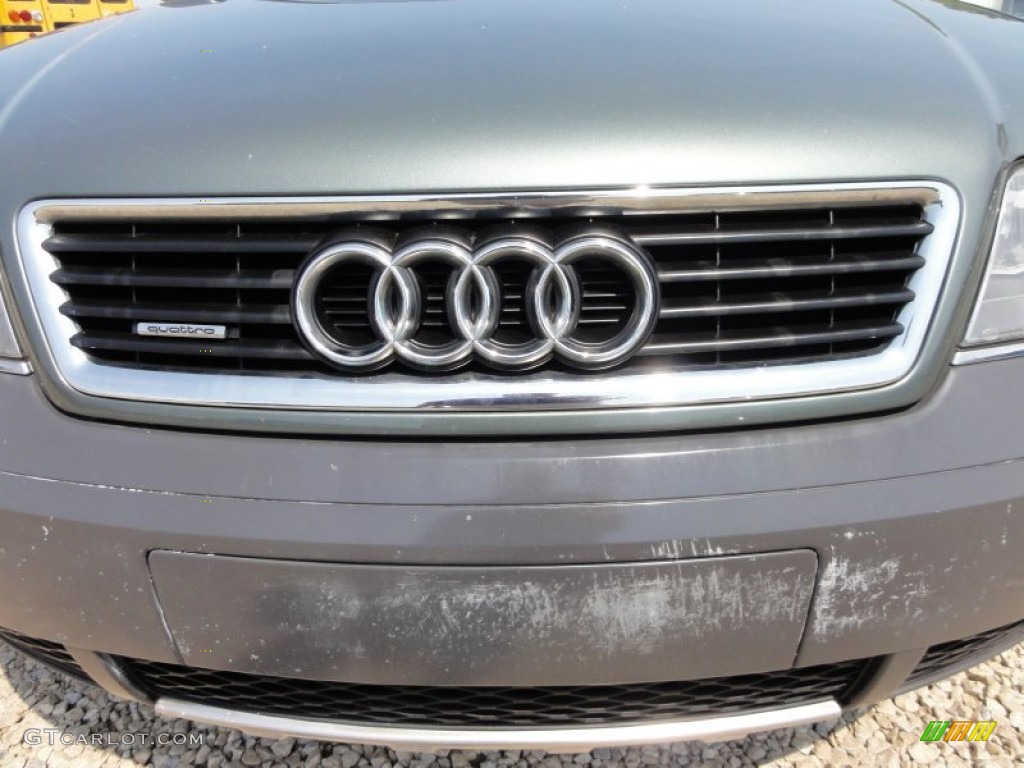 2004 Allroad 2.7T quattro Avant - Highland Green Metallic / Platinum/Saber Black photo #43