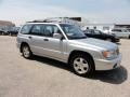 Platinum Silver Metallic 2002 Subaru Forester 2.5 S Exterior