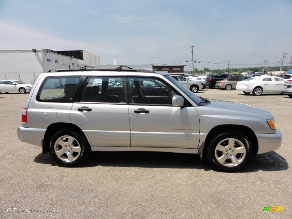 Platinum Silver Metallic 2002 Subaru Forester 2.5 S Exterior Photo #52488734