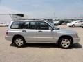 Platinum Silver Metallic 2002 Subaru Forester 2.5 S Exterior