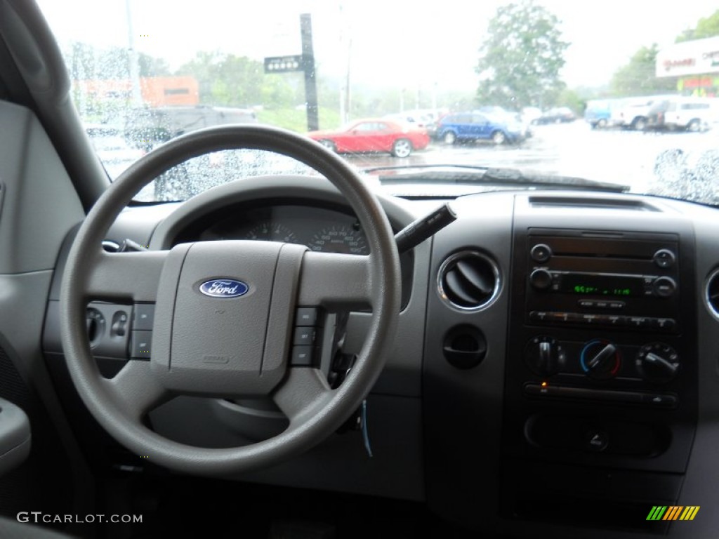 2006 F150 XLT SuperCab - True Blue Metallic / Medium Flint photo #4