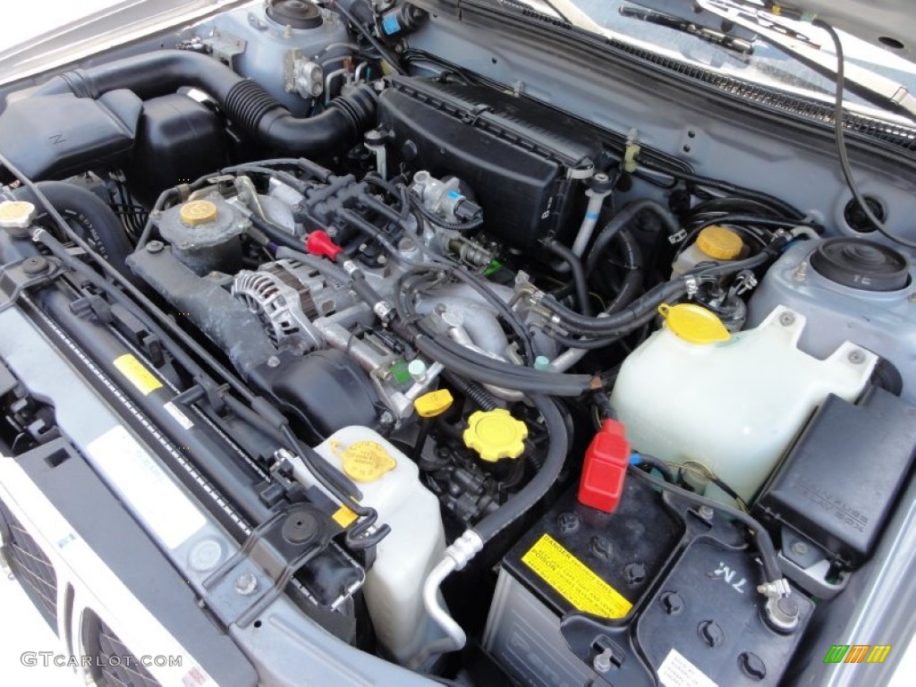 2002 Subaru Forester 2.5 S Engine Photos