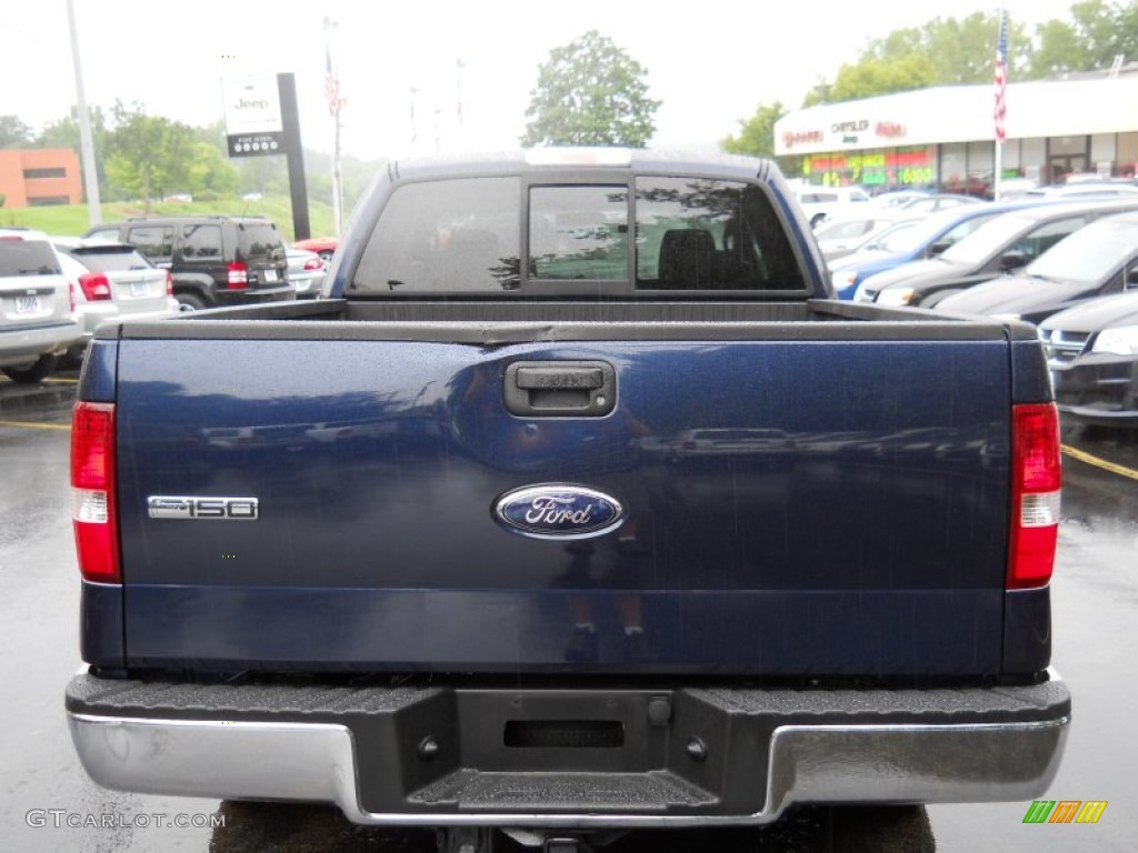 2006 F150 XLT SuperCab - True Blue Metallic / Medium Flint photo #15