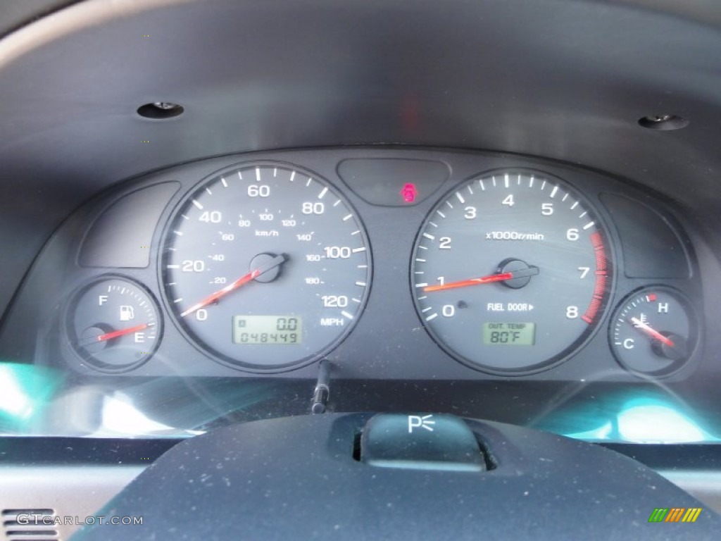 2002 Subaru Forester 2.5 S Gauges Photo #52489349